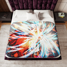 Load image into Gallery viewer, Is It Wrong To Try To Pick Up Girls In A Dungeon? Sherpa Blanket