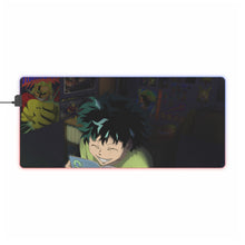 Load image into Gallery viewer, My Hero Academia Izuku Midoriya RGB LED Mouse Pad (Desk Mat)