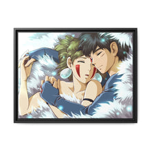 Load image into Gallery viewer, Princess Mononoke Canvas Framed Art Print