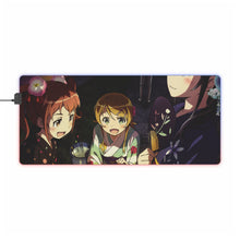 Load image into Gallery viewer, Oreimo Kirino Kousaka, Ayase Aragaki, Kanako Kurusu RGB LED Mouse Pad (Desk Mat)