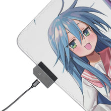 Load image into Gallery viewer, Lucky Star Konata Izumi, Kagami Hiiragi, Tsukasa Hiiragi, Miyuki Takara RGB LED Mouse Pad (Desk Mat)