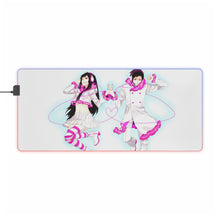 Load image into Gallery viewer, Durarara!! Izaya Orihara RGB LED Mouse Pad (Desk Mat)