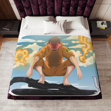 Load image into Gallery viewer, Anime Fire Force Sherpa Blanket