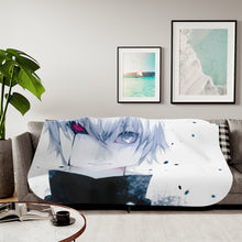 Load image into Gallery viewer, Kaneki Ken Sherpa Blanket