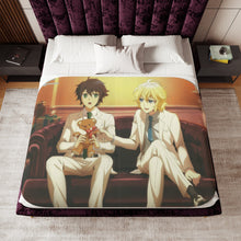 Load image into Gallery viewer, Anime Seraph of the End Sherpa Blanket