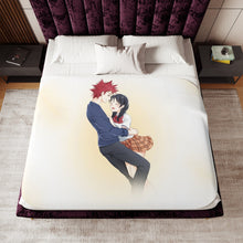 Load image into Gallery viewer, Anime Food Wars: Shokugeki no Soma Sherpa Blanket