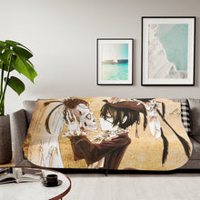 Load image into Gallery viewer, Black Butler Sherpa Blanket