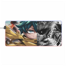 Load image into Gallery viewer, My Hero Academia Izuku Midoriya RGB LED Mouse Pad (Desk Mat)