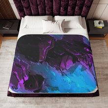 Load image into Gallery viewer, Neon Genesis Evangelion Sherpa Blanket