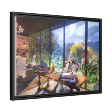 Load image into Gallery viewer, Mushoku Tensei: Jobless Reincarnation Roxy Migurdia, Rudeus Greyrat, Eris Boreas Greyrat, Sylphiette, Orsted Canvas Framed Art Print