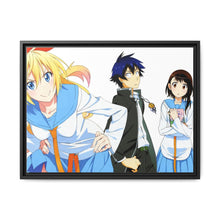 Load image into Gallery viewer, Nisekoi Chitoge Kirisaki, Kosaki Onodera Canvas Framed Art Print
