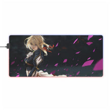 Load image into Gallery viewer, Violet Evergarden RGB LED Mouse Pad (Desk Mat)