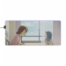 Load image into Gallery viewer, Menma and Jintan's mother RGB LED Mouse Pad (Desk Mat)
