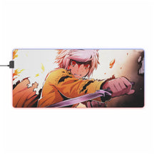 Load image into Gallery viewer, Is It Wrong to Try to Pick Up Girls in a Dungeon? Bell Cranel RGB LED Mouse Pad (Desk Mat)