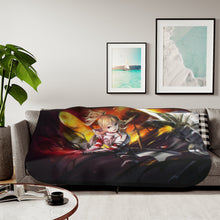Load image into Gallery viewer, Fate/Apocrypha Siegfried Sherpa Blanket