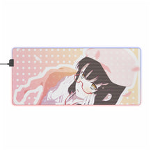 Load image into Gallery viewer, Katou Megumi RGB LED Mouse Pad (Desk Mat)