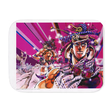 Load image into Gallery viewer, Anime Jojo's Bizarre Adventure Sherpa Blanket