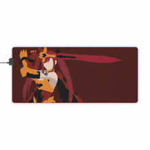 Load image into Gallery viewer, Fairy Tail Erza Scarlet RGB LED Mouse Pad (Desk Mat)