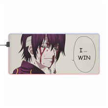 Load image into Gallery viewer, Gintama Shinsuke Takasugi RGB LED Mouse Pad (Desk Mat)