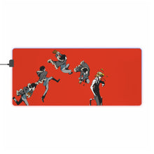 Load image into Gallery viewer, Durarara!! Izaya Orihara, Shizuo Heiwajima RGB LED Mouse Pad (Desk Mat)