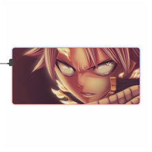Load image into Gallery viewer, Fairy Tail Natsu Dragneel RGB LED Mouse Pad (Desk Mat)