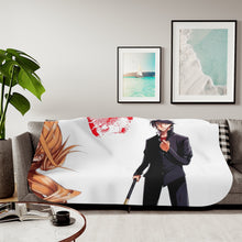 Load image into Gallery viewer, Highschool Of The Dead Sherpa Blanket