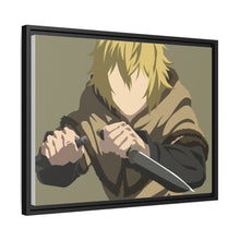 Load image into Gallery viewer, Thorfinn from Vinland Saga Minimalistfor Desktop Canvas Framed Art Print