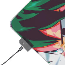 Load image into Gallery viewer, My Hero Academia Izuku Midoriya RGB LED Mouse Pad (Desk Mat)