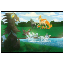 Load image into Gallery viewer, Pokemon team Jigsaw Puzzle