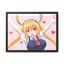 Load image into Gallery viewer, Anime Miss Kobayashi's Dragon Maid Canvas Framed Art Print