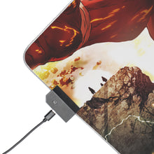 Load image into Gallery viewer, Colossal titan vs Eren Titan RGB LED Mouse Pad (Desk Mat)
