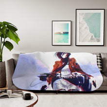 Load image into Gallery viewer, Mikasa Ackerman Sherpa Blanket
