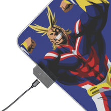 Load image into Gallery viewer, My Hero Academia All Might RGB LED Mouse Pad (Desk Mat)