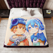 Load image into Gallery viewer, Anime Made In Abyss Sherpa Blanket