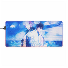 Load image into Gallery viewer, Free! Rin Matsuoka, Haruka Nanase RGB LED Mouse Pad (Desk Mat)
