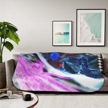 Load image into Gallery viewer, Sasuke vs Madara Susanoo Sherpa Blanket