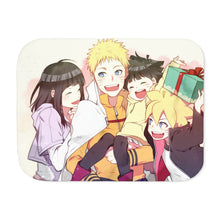 Load image into Gallery viewer, Boruto Sherpa Blanket