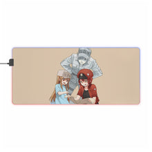 Load image into Gallery viewer, Cells At Work! RGB LED Mouse Pad (Desk Mat)