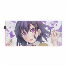 Load image into Gallery viewer, Gabriel DropOut Vignette Tsukinose April RGB LED Mouse Pad (Desk Mat)