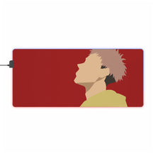 Load image into Gallery viewer, Itadori Yuuji RGB LED Mouse Pad (Desk Mat)