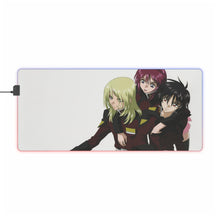Load image into Gallery viewer, Mobile Suit Gundam Seed Destiny RGB LED Mouse Pad (Desk Mat)