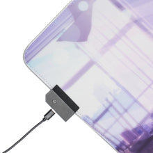 Load image into Gallery viewer, Makise Kurisu RGB LED Mouse Pad (Desk Mat)
