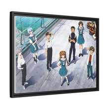 Load image into Gallery viewer, Anime Neon Genesis Evangelion Canvas Framed Art Print