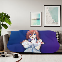 Load image into Gallery viewer, Miku Nakano Bride Sherpa Blanket