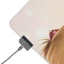 Load image into Gallery viewer, Neon Genesis Evangelion Shinji Ikari RGB LED Mouse Pad (Desk Mat)