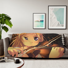 Load image into Gallery viewer, Anime Your Lie in April Sherpa Blanket