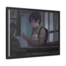 Load image into Gallery viewer, Anime ERASED Canvas Framed Art Print