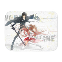 Load image into Gallery viewer, Yuuki Asuna & Kirigaya Kazuto Sherpa Blanket
