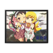 Load image into Gallery viewer, Anime Monogatari (Series) Canvas Framed Art Print