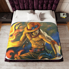 Load image into Gallery viewer, Anime One Piece Sherpa Blanket